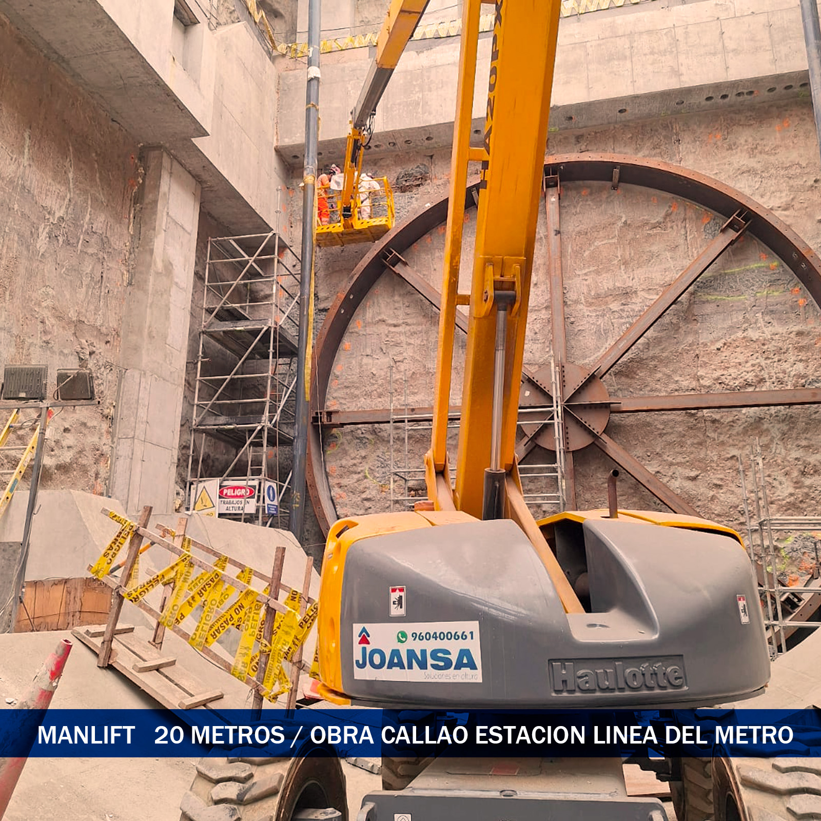 Manlift Joansa en Acción