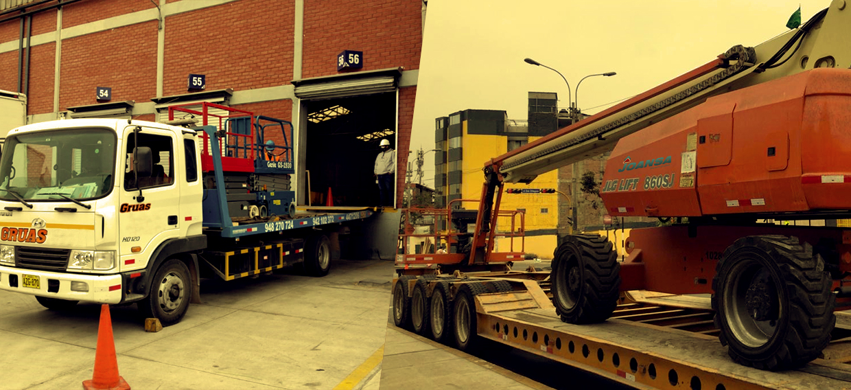 Alquiler de Manlift y Tijera Joansa Plataformas Elevadoras
